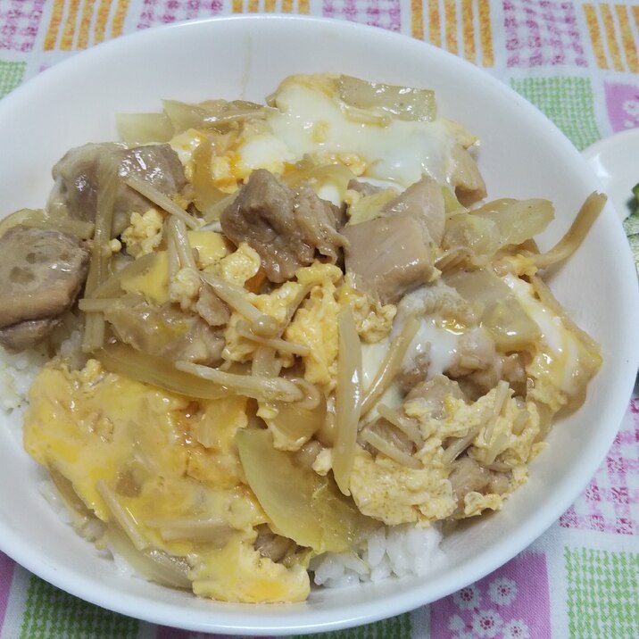 具だくさん親子丼☆